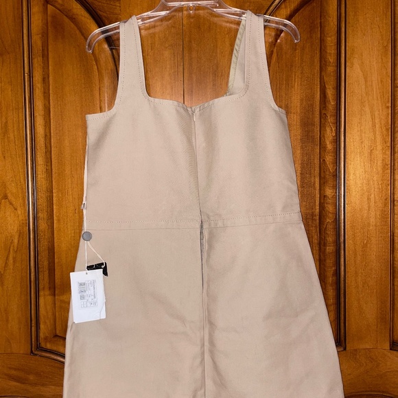Valentino Brand New Khaki Tank Mini Dress - Picture 1 of 4